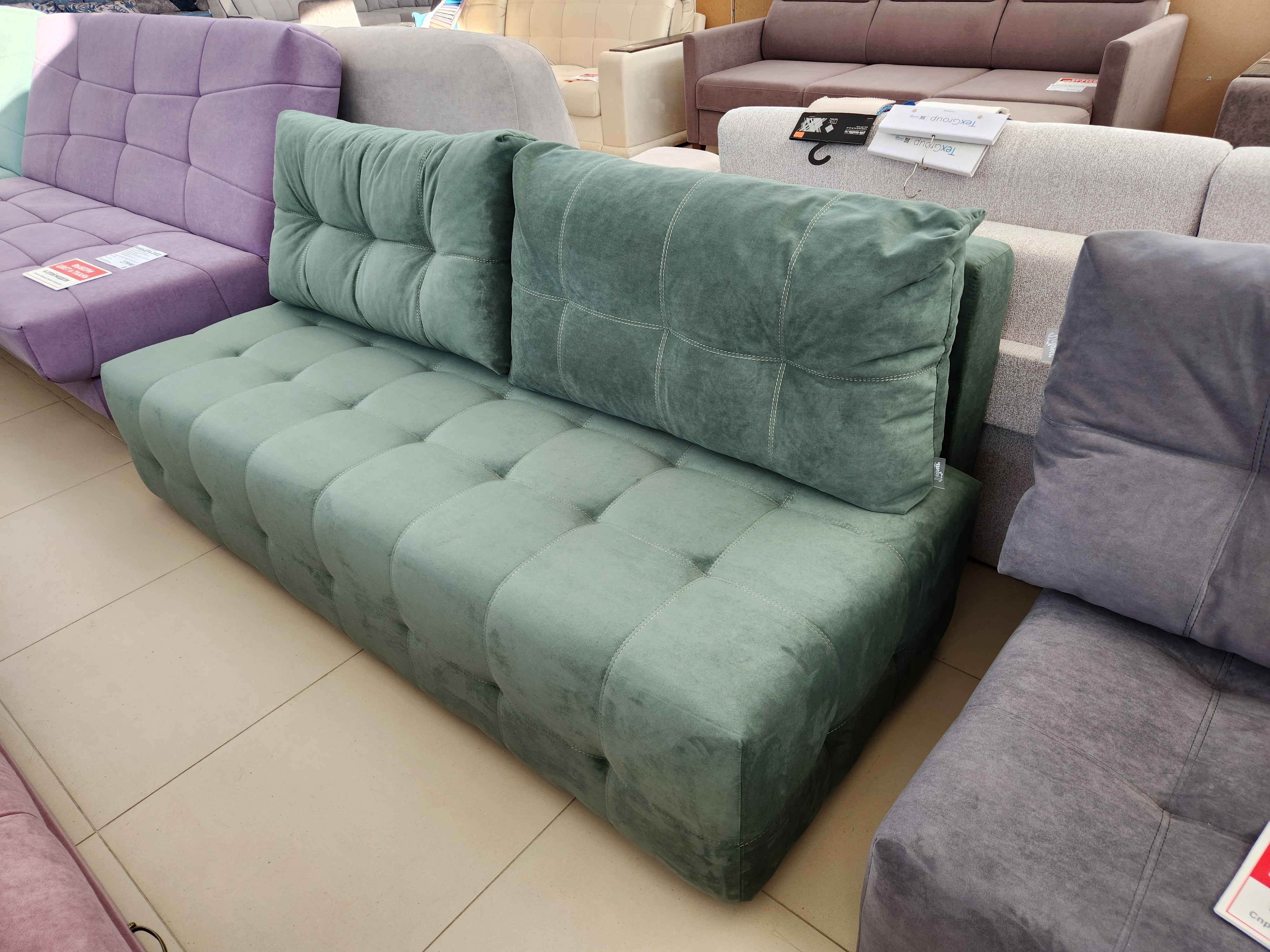 Диван прямой Токио (Синий)